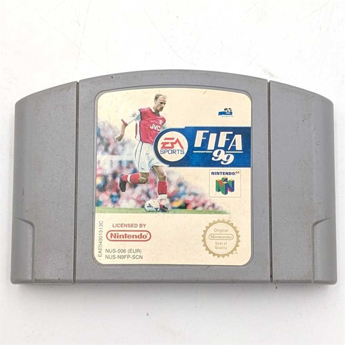 FIFA 99 - Cartridge - Nintendo 64 Game - (EUR) (B Grade) (Used)