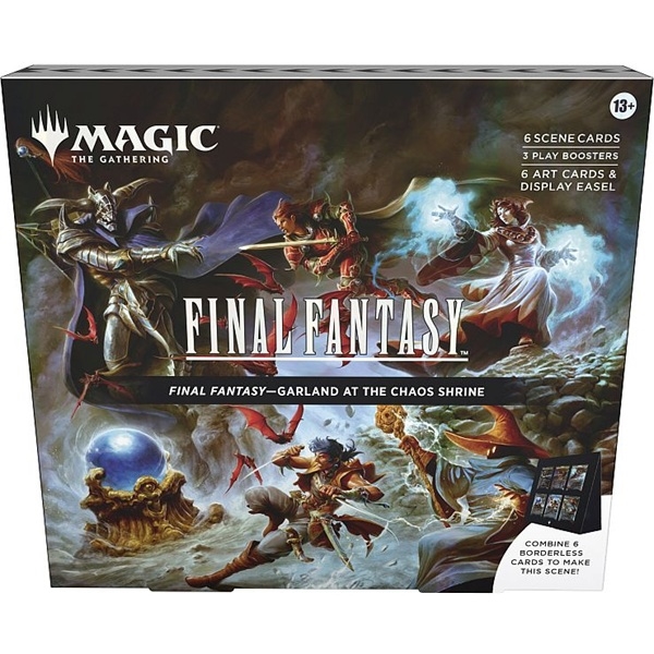 Final Fantasy - Scene Box - FF1 - Garland at the Chaos Shrine - Magic the Gathering (ENG)