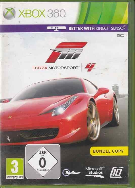 Forza motorsport 4 - Bundle Copy - XBOX 360 (B Grade) (Used) (eng)