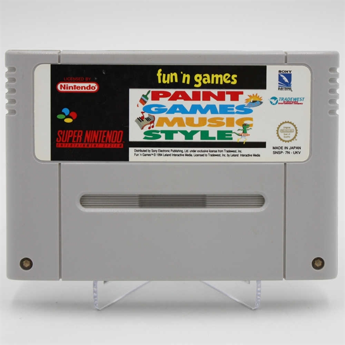 Fun \'N Games - SNES - Cartridge - (UKV) (ENG) (A Grade) (Used)