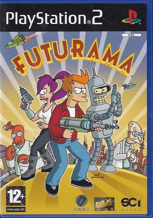 Futurama - PS2 (A Grade) (Used) (eng)
