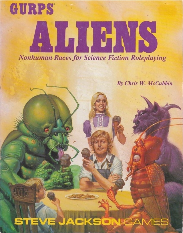 GURPS 3rd - Aliens (B Grade) (Used) (Eng)