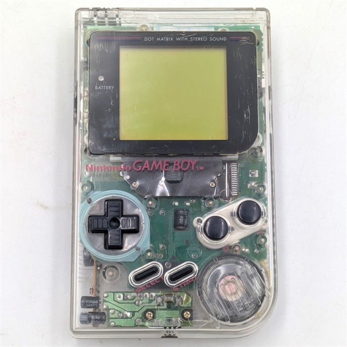 Game boy Original - Clear - Console - SNR GM4332185 (B Grade) (Used)