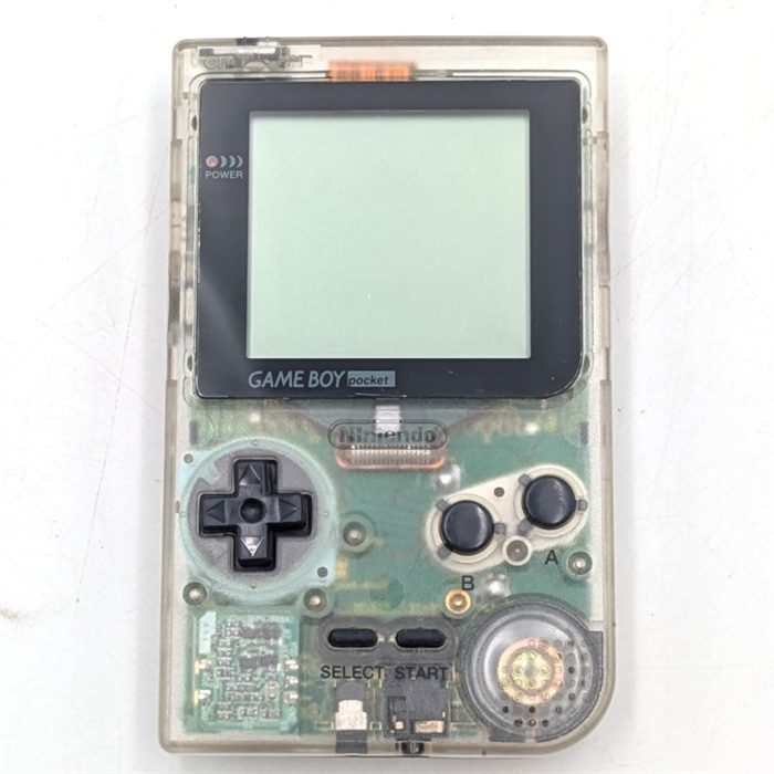 Game Boy Pocket - Console - Clear - SNR MH17345227 (B Grade) (Used) 