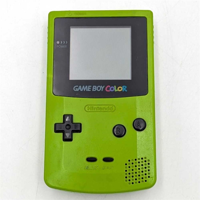 Gameboy Color - Console - Kiwi Green - SNR CH20070317  (B Grade) (Genbrug)