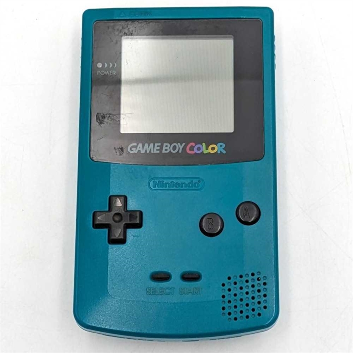 Gameboy Color - Console - Teal - SNR CH20583871  (B Grade) (Genbrug)