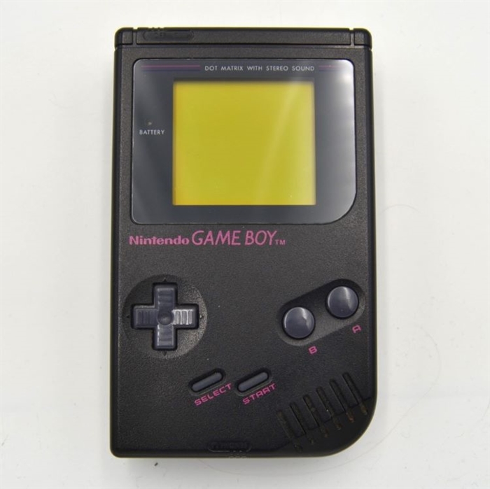 Gameboy Original - Black - Console - SNR GH3355213 (B Grade) (Used)