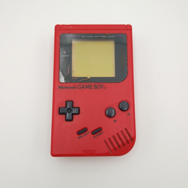 Gameboy Original - Rød - Konsol - SNR G38979148 (B Grade) (Used)