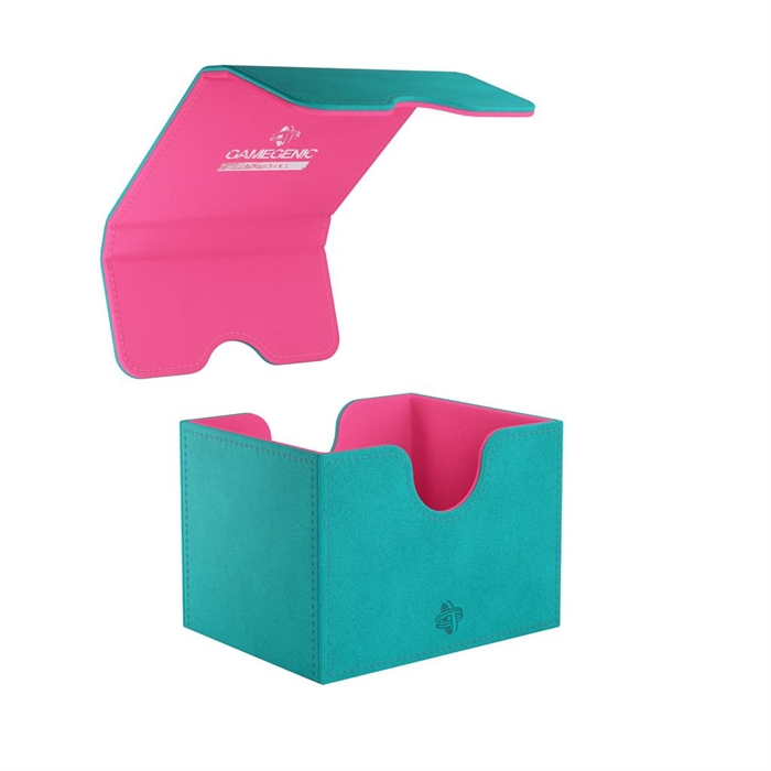 Gamegenic - Sidekick 100+ Convertible - Teal/Pink (Exclusive edition) - Deck Box