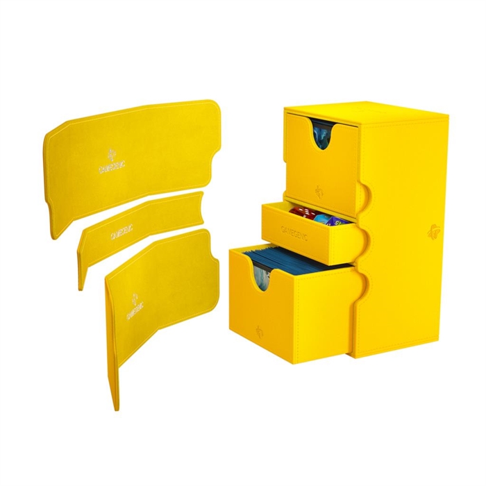Gamegenic - Stronghold 200+ XL Convertible - Yellow - Deck Box