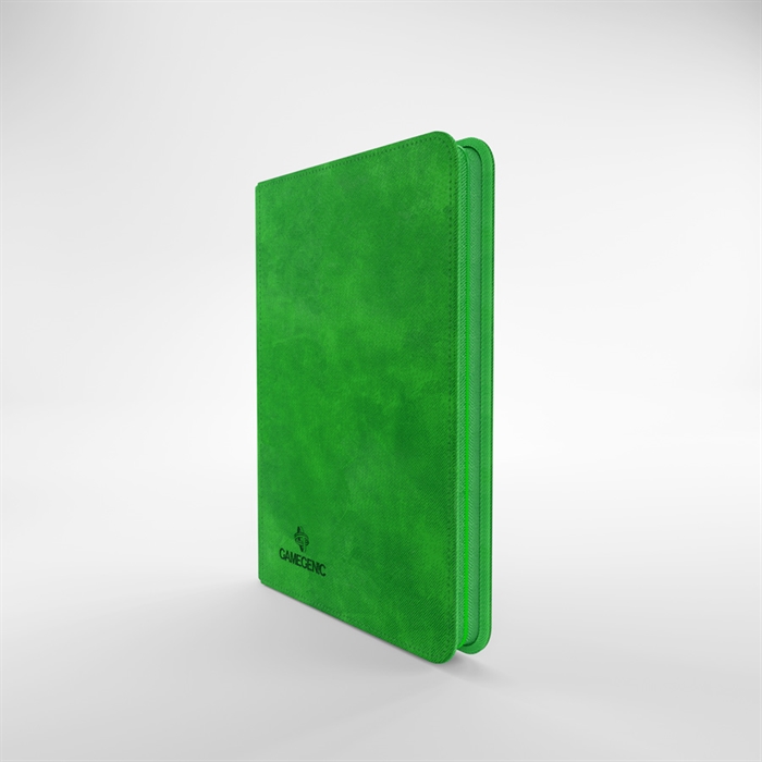 Gamegenic 8-Pocket Premium Zip-Album - Green - Card Game Portfolio