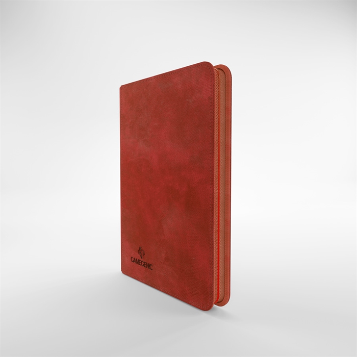 Gamegenic 8-Pocket Premium Zip-Album - Red - Card Game Portfolio