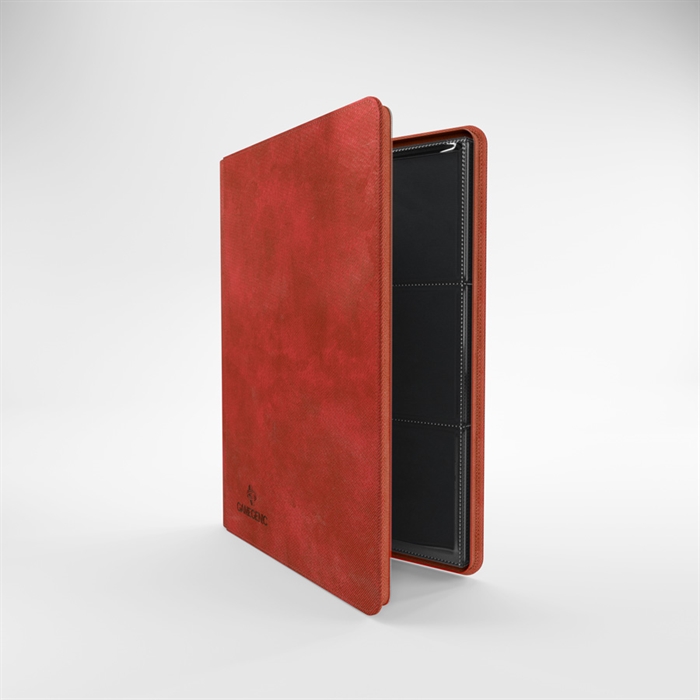 Gamegenic 18-Pocket Premium Zip-Album - Red - Card Game Portfolio