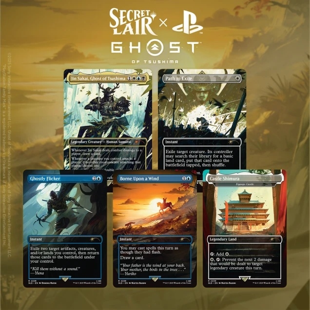Secret Lair Drop series - Ghost of Tsushima (Regular) - Magic the Gathering (ENG)