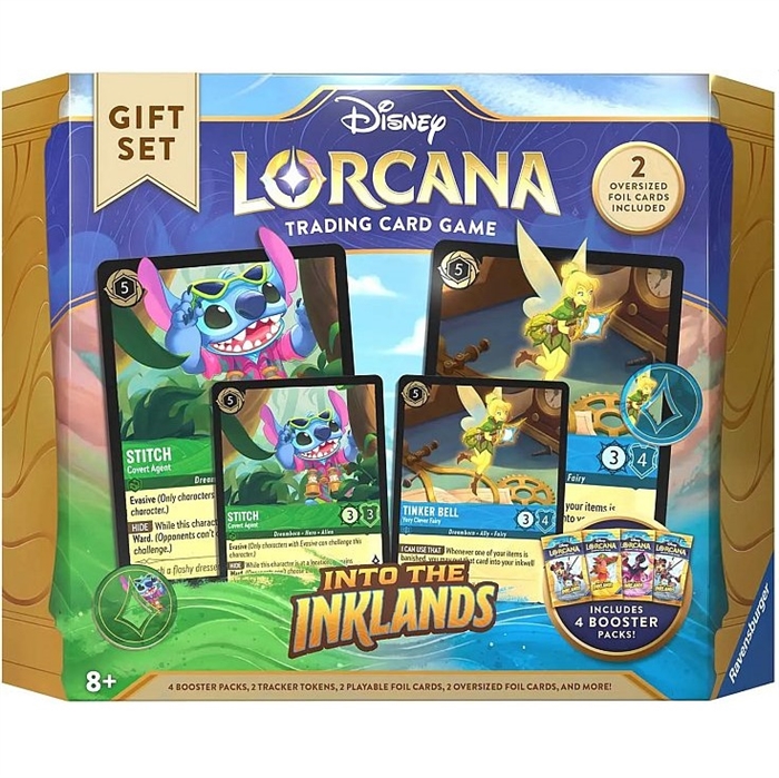 Gift Set (Stitch & Tinker Bell) - Into the Inklands - Disney Lorcana TCG