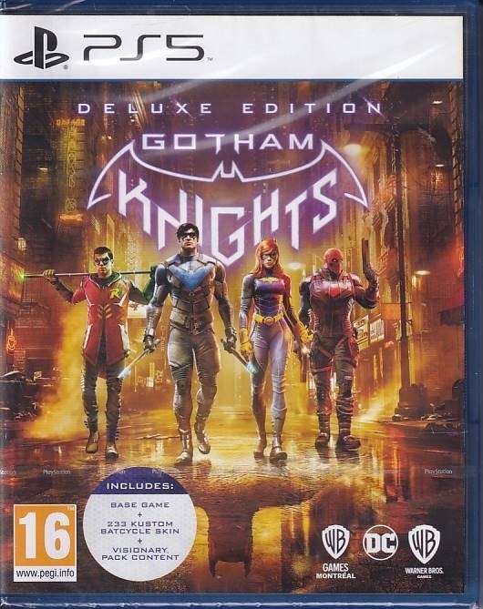 Gotham Knights Deluxe Edition - in Foil - PS5 (AA-Grade) (Used) (eng)