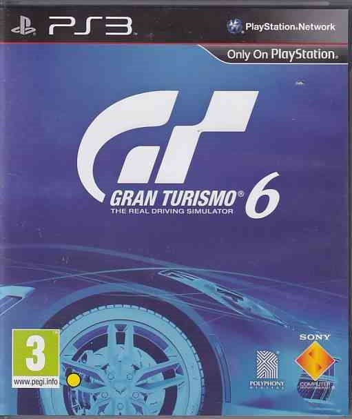 Gran Turismo 6 - PS3 (B Grade) (Used) 