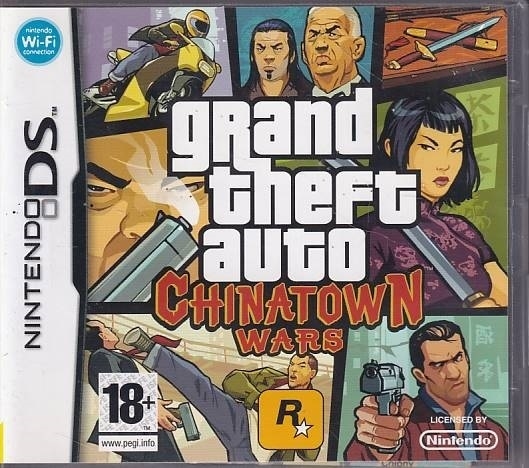 Grand Theft Auto Chinatown Wars - Nintendo DS (A Grade) (Used) (eng)