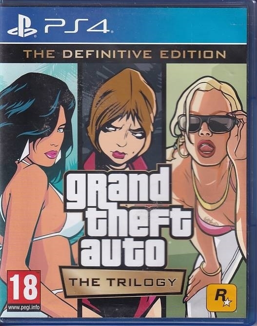 Grand Theft Auto the Trilogy the Definitive Edition - PS4 (A Grade) (Used) (Eng)
