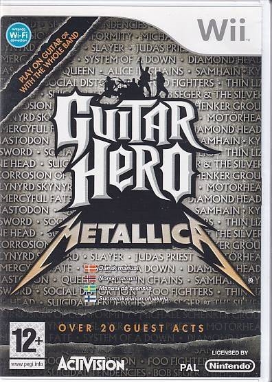 Guitar Hero Metallica - Nintendo Wii (B Grade) (Genbrug)