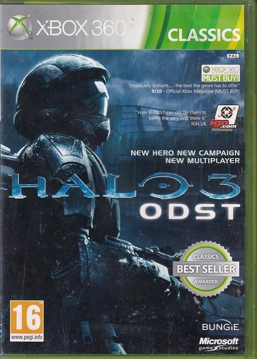 Halo 3 ODST Classics - XBOX 360 (B - Grade) (Used) (Eng)