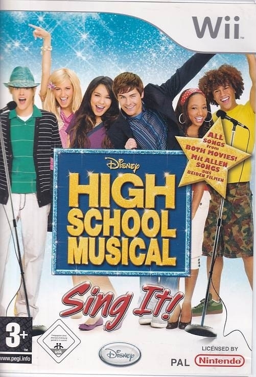 High School Musical Sing It - Nintendo Wii (B Grade) (Used) (eng)