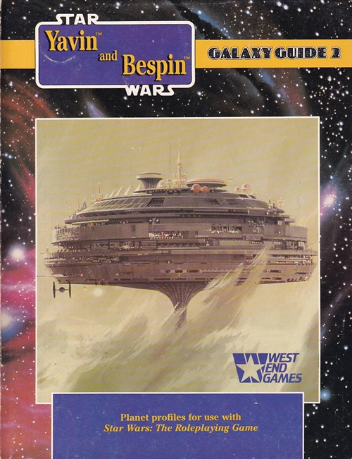 Star Wars Galaxy Guide 2: Yavin and Bespin -  Planet Profiles (B Grade) (Used) (Eng)