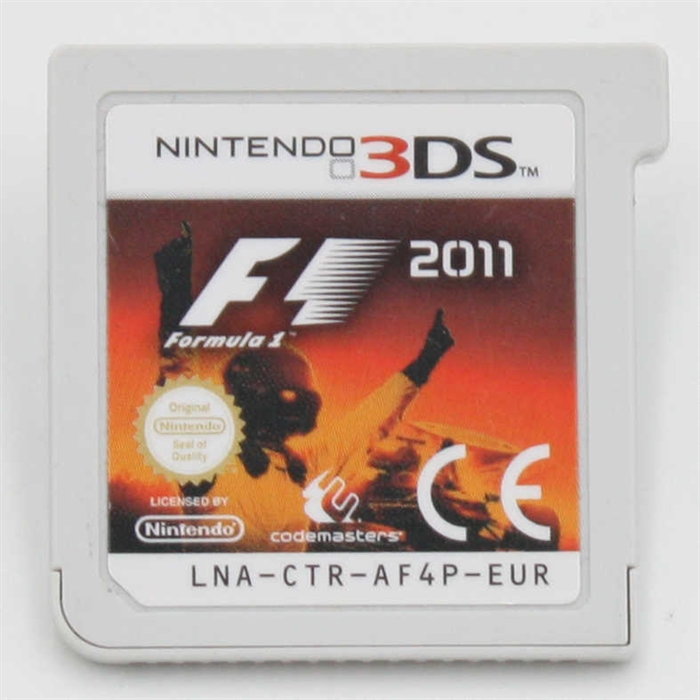 F1 2011 - Cartridge - Nintendo 3DS (ENG) (A Grade) (Used)