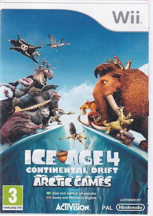 Ice Age 4 Continental Drift Arctic Games - Wii (B Grade) (Used) (Eng) 
