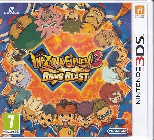 Inazuma Eleven 3 Bomb Blast - Nintendo 3DS Spil (A Grade) (Used) (eng)