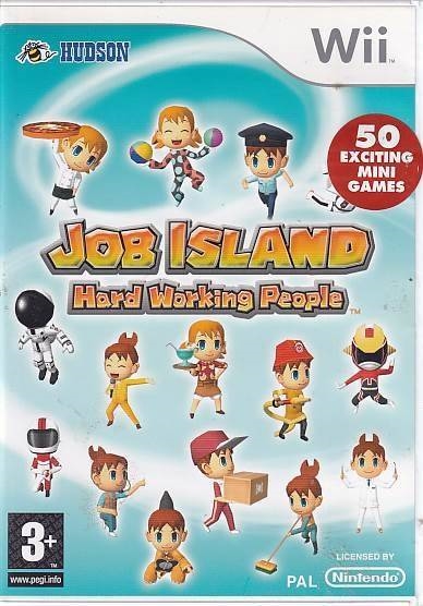 Job Island Hard Working People - Wii - (B Grade) (Used) (Eng)