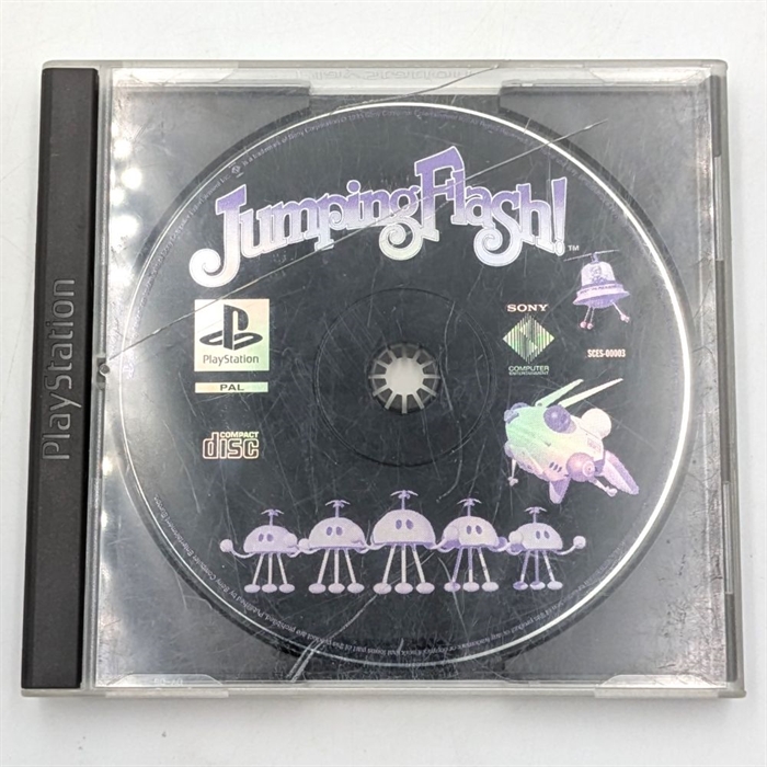 JumpingFlash - Missing Front Cover Insert and Manual - PS1 (B Grade) (Used) (Eng)