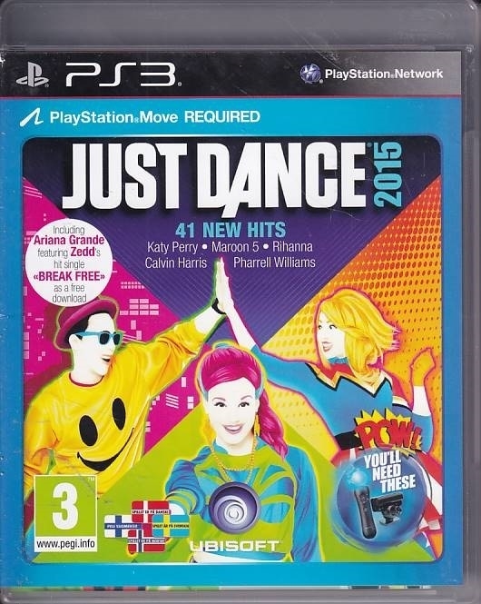 Just Dance 2015 - PS3 (B Grade) (Used) (eng)