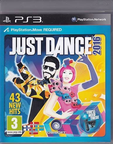 Just Dance 2016 - PS3 - (B Grade) (Genbrug)