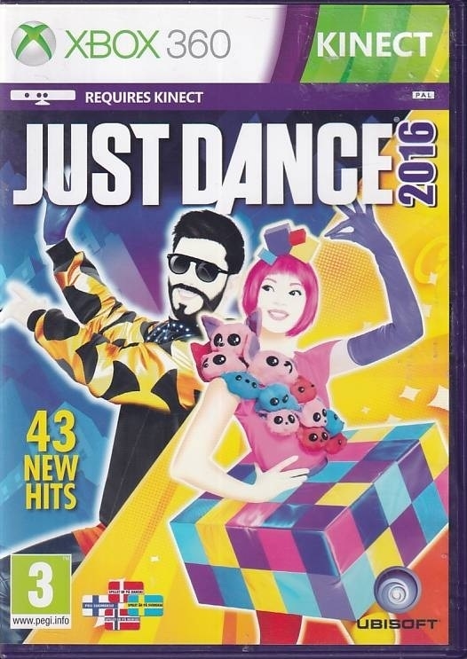 Just Dance 2016 - XBOX 360 (B Grade) (Used) (Eng)