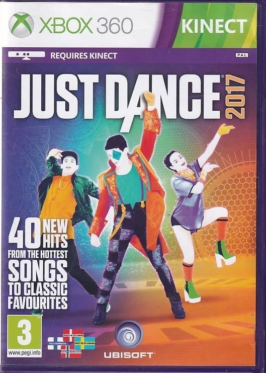 Just Dance 2017 - XBOX 360 (B Grade) (Used) (Eng)