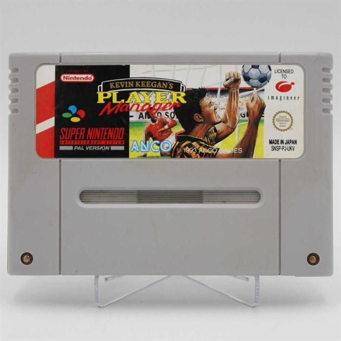 Kevin Keegan\'s Player Manager - SNES - Cartridge - (UKV) (B Grade) (Used)