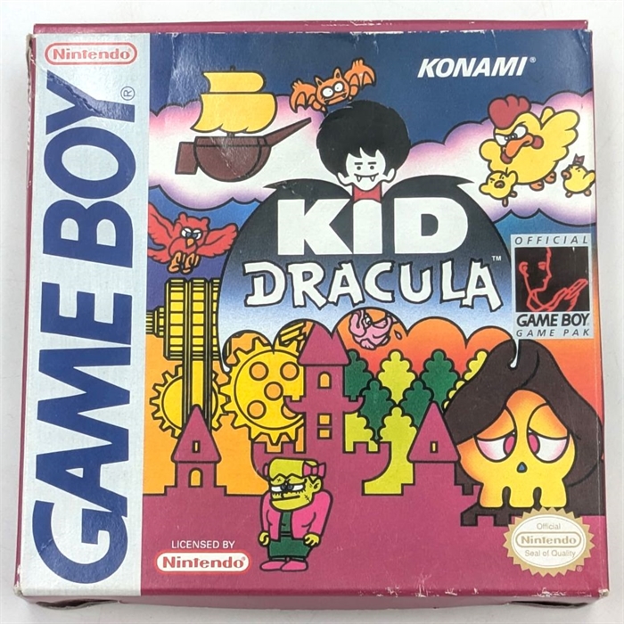 Kid Dracula - Complete In Box - (USA) - Gameboy Original (B Grade) (Used)