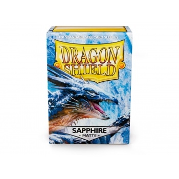 Dragon Shield - Matte Sapphire Sleeves - Standard Sleeves (100 pcs)