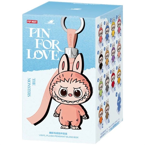 Labubu Pop Mart - Pin For Love Series - N-Z edition (blind box)