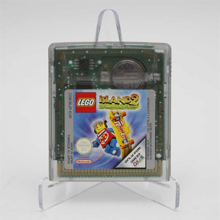 Lego Island 2: The Brickster\'s Revenge - GameBoy Color Game (ENG) (A Grade) (Used) 