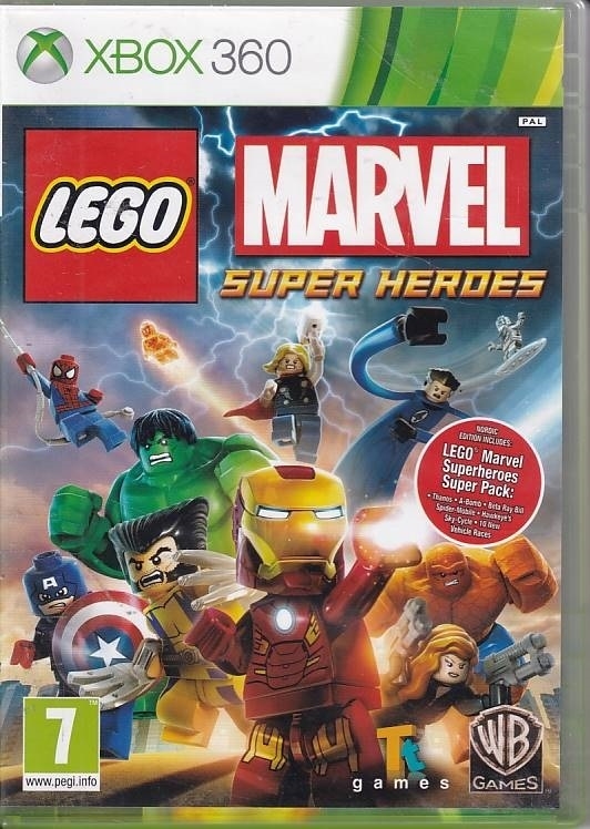 Lego Marvel Super Heroes - XBOX 360 (B Grade) (Used) (eng)