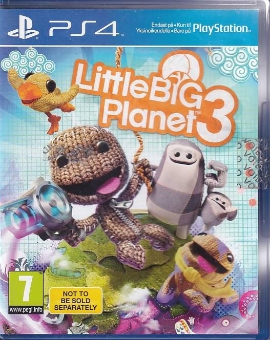 LittleBigPlanet 3 - PS4 (B Grade) (Used) (Eng)