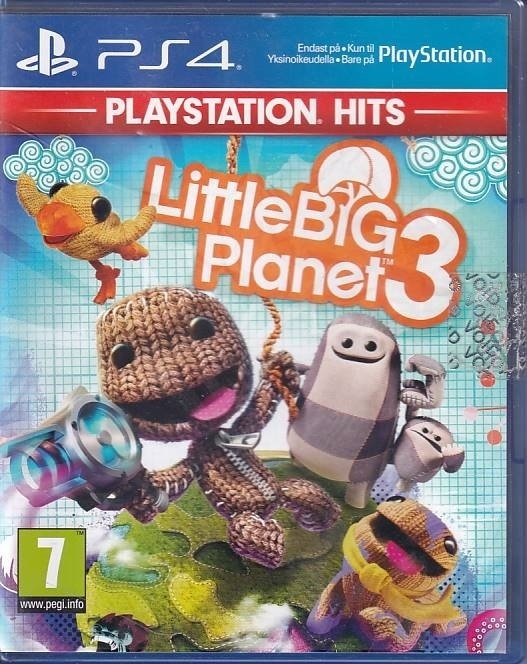 LittleBigPlanet 3 Playstation Hits - PS4 (B-Grade) (Used) (eng)