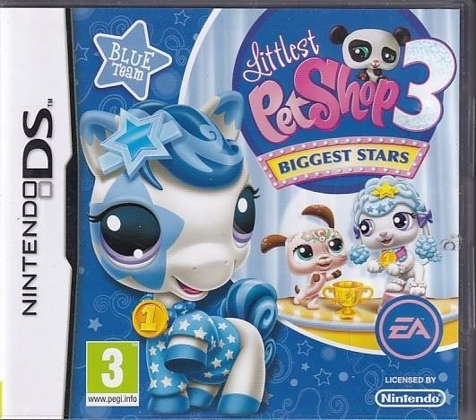 Littlest Pet Shop 3 Biggest Stars Blue Team - Nintendo DS (A Grade) (Used) (Eng)