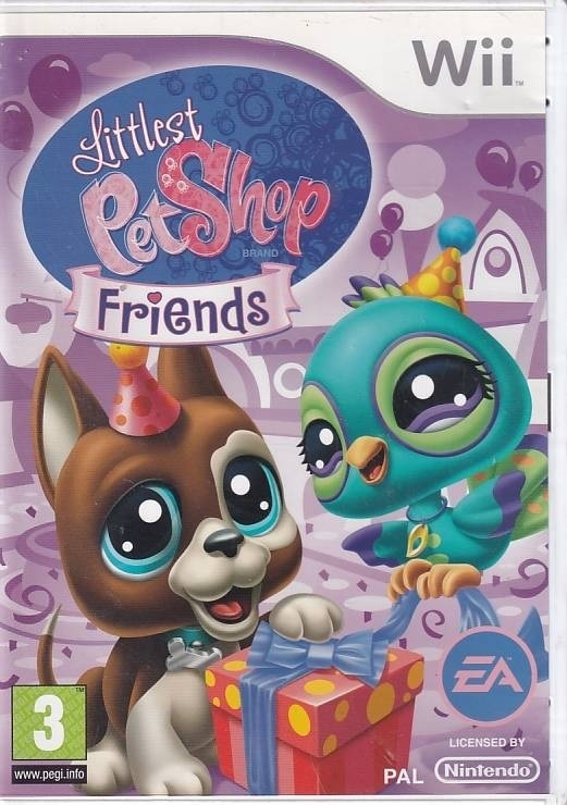 Littlest Pet Shop Friends - Nintendo Wii - (B Grade) (Used)