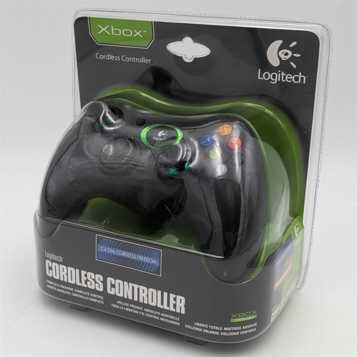 Logitech Cordless Controller - XBOX Original Accessories (B Grade) (Used)