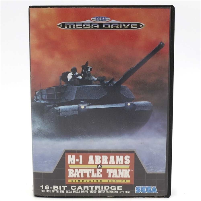 M-1 Abrams Battle Tank - Sega Mega Drive Game (B Grade) (Used)