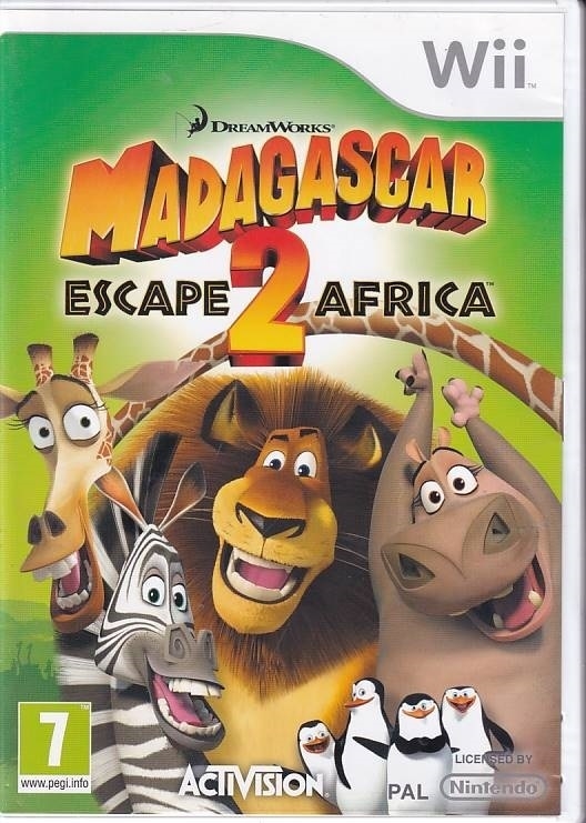 Madagascar Escape 2 Africa - Wii (B Grade) (Gebraucht) (Eng)
