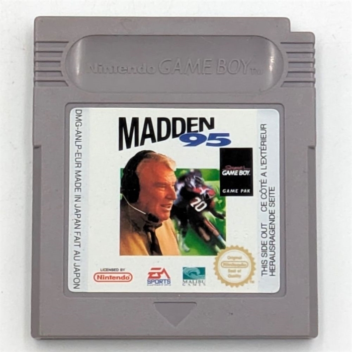 Madden 95 - Cartridge - (EUR) - Gameboy Original (B Grade) (Used)